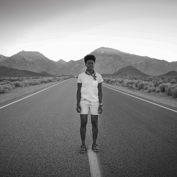 Blount outside Bishop, California