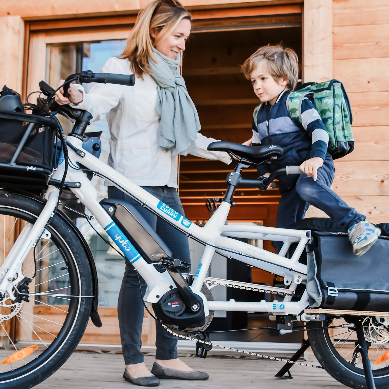 Cargo bikes in particular are the perfect application for e-assist technology.