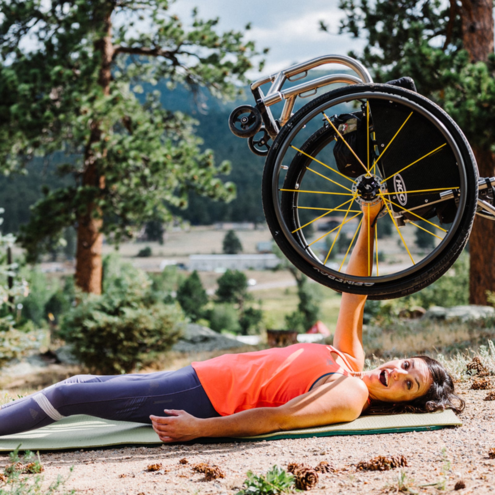 Brett tries to do yoga at least every other day for 30 to 45 minutes, or longer if she mixes in some strength work.