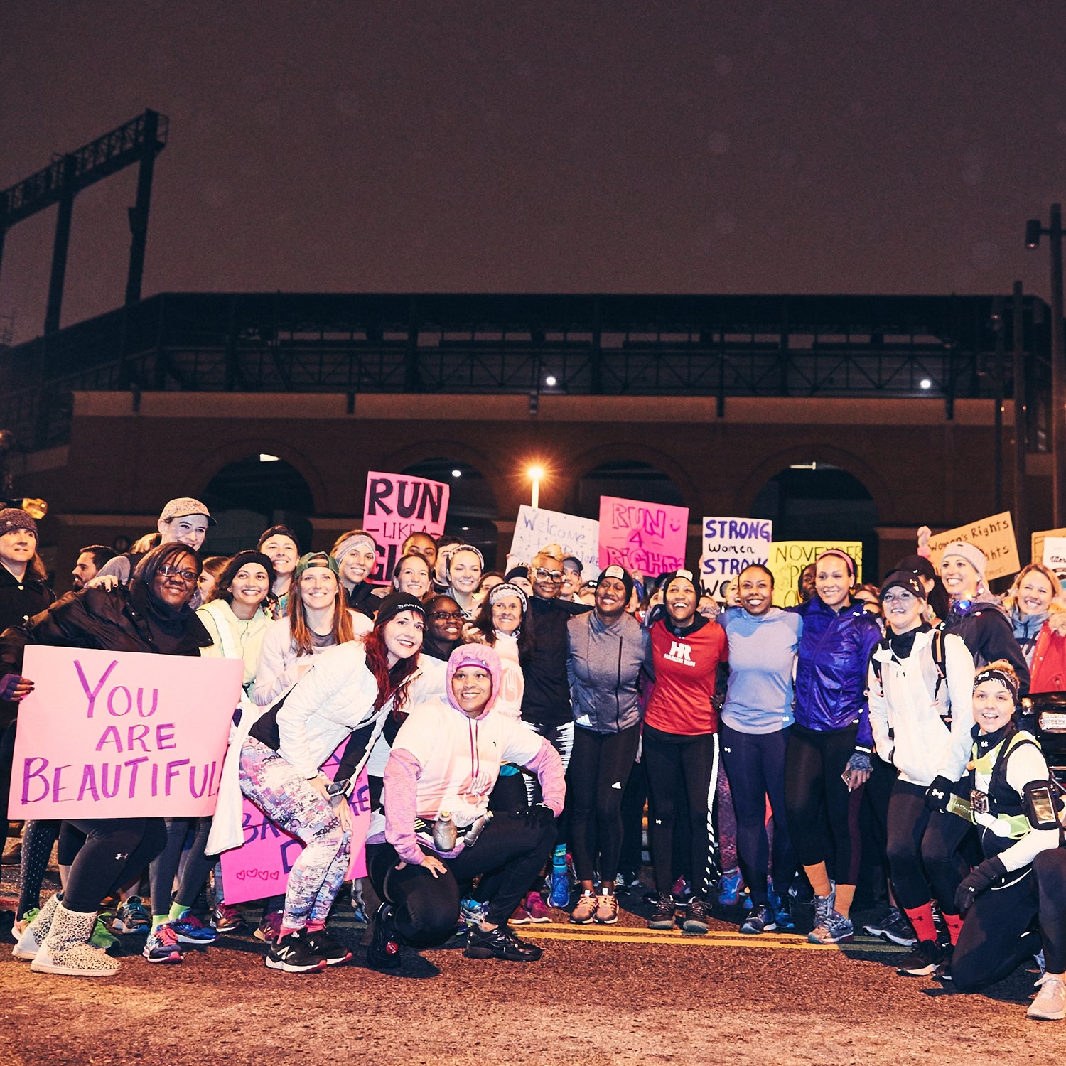 Original Run 4 All Women run in January 2017