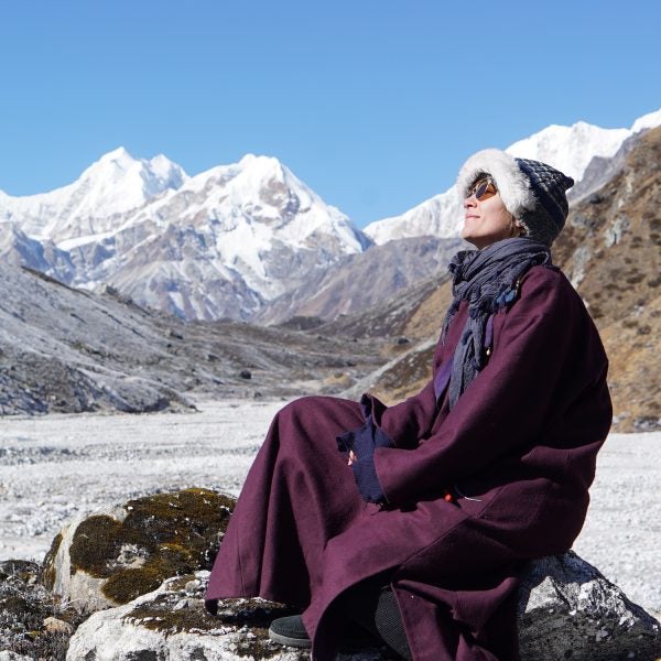 Elise Wortley in the Himalayas