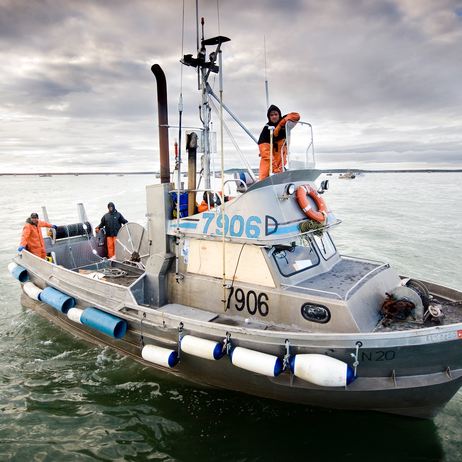 Salmon fisherman, Bristol Bay, Alaska, USA