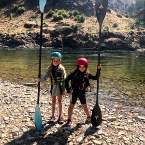 Hollis Edmondson (right) and her friend Brynn