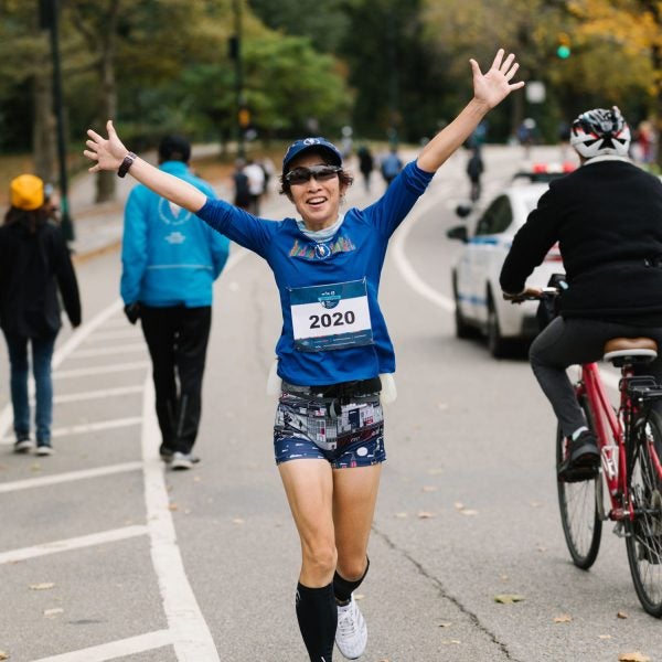 On Sunday morning in New York, racing conditions were more or less optimal.