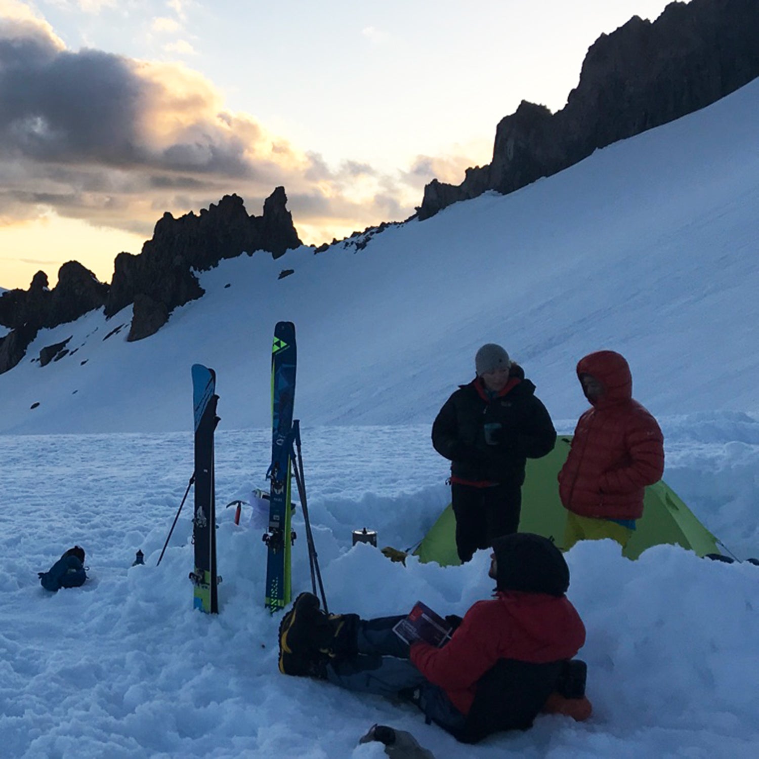Shasta is interesting on its own, in both the climbing and skiing and the many legends about the mountain.