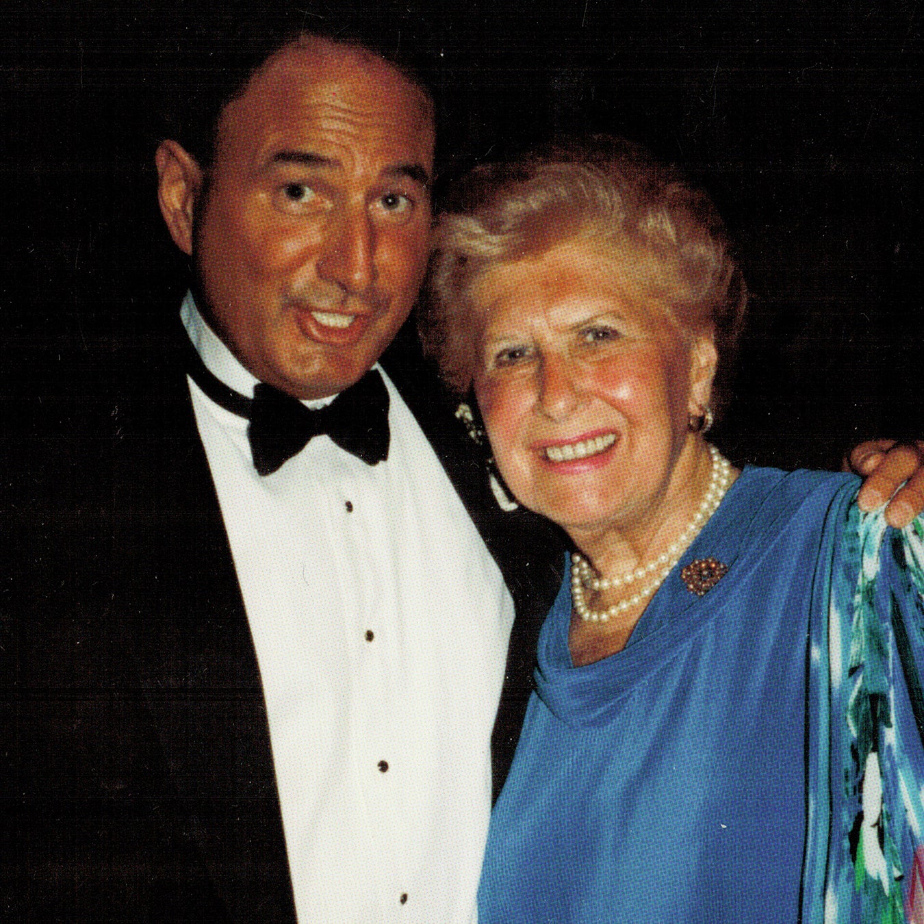 Richard with his mother, Ida “Dee” Levine