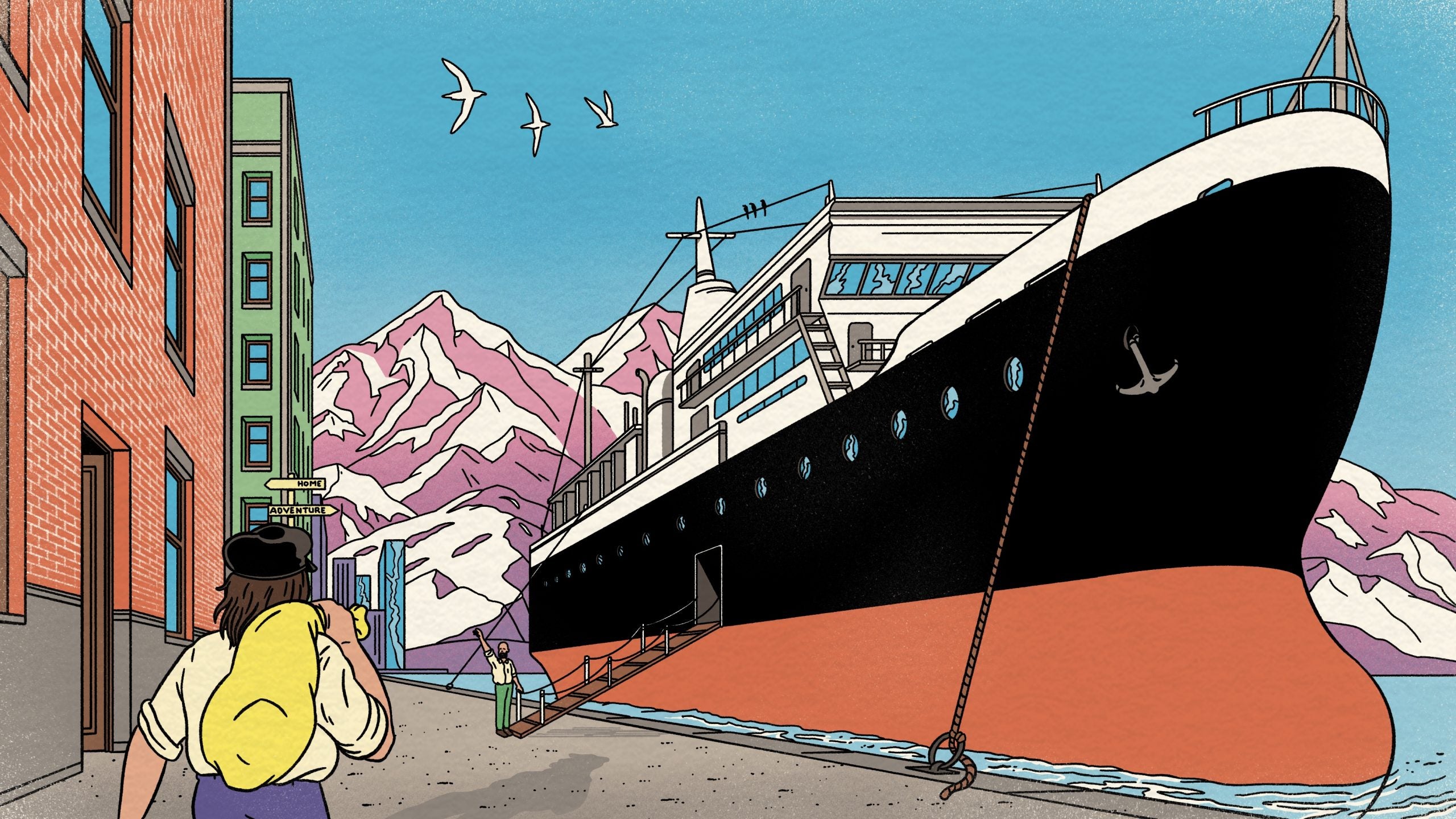 I Saw The World On Cruise Ships Outside Online