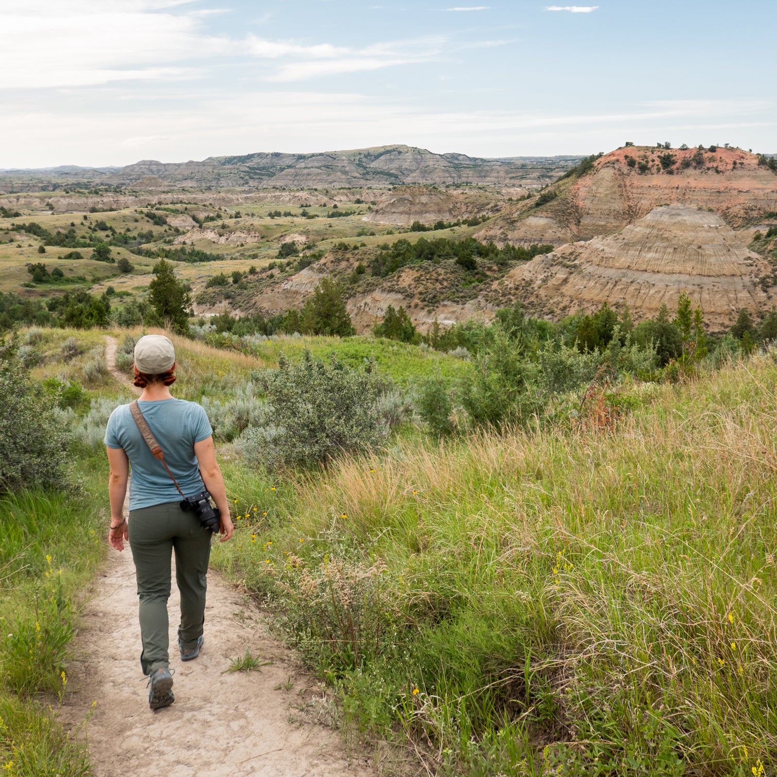 The author on Painted Canyon Trail