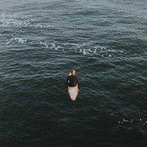 Surfer In Ocean