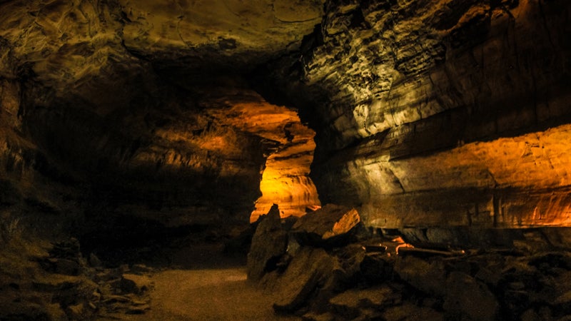 Passage within Mammoth Caves