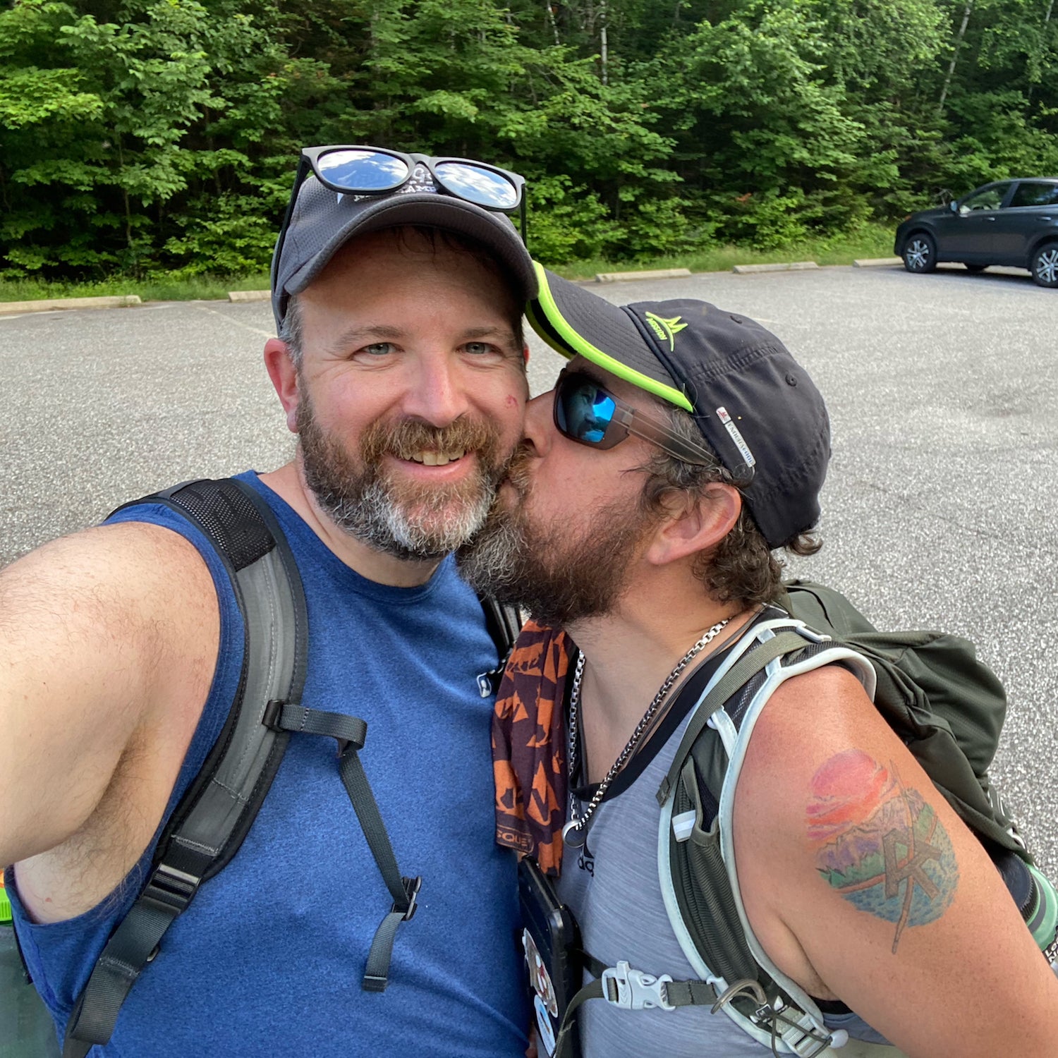 Moe Lemire and Jeff Senterman, The Hiker Trash Husbands