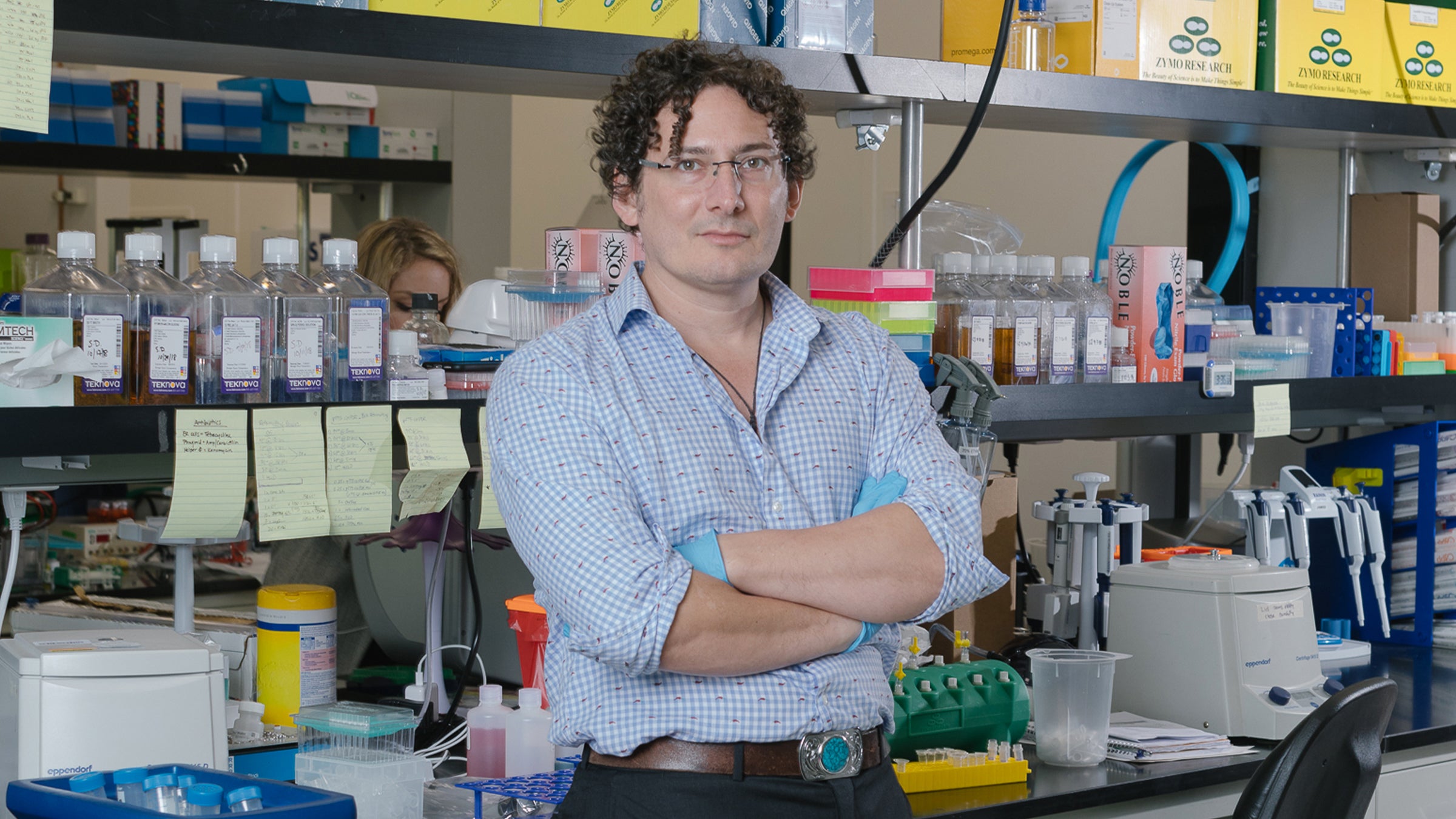 Glanville says his treatment will work well and be more affordable—think $900 per dose instead of the $2,000 per that Regeneron charges.