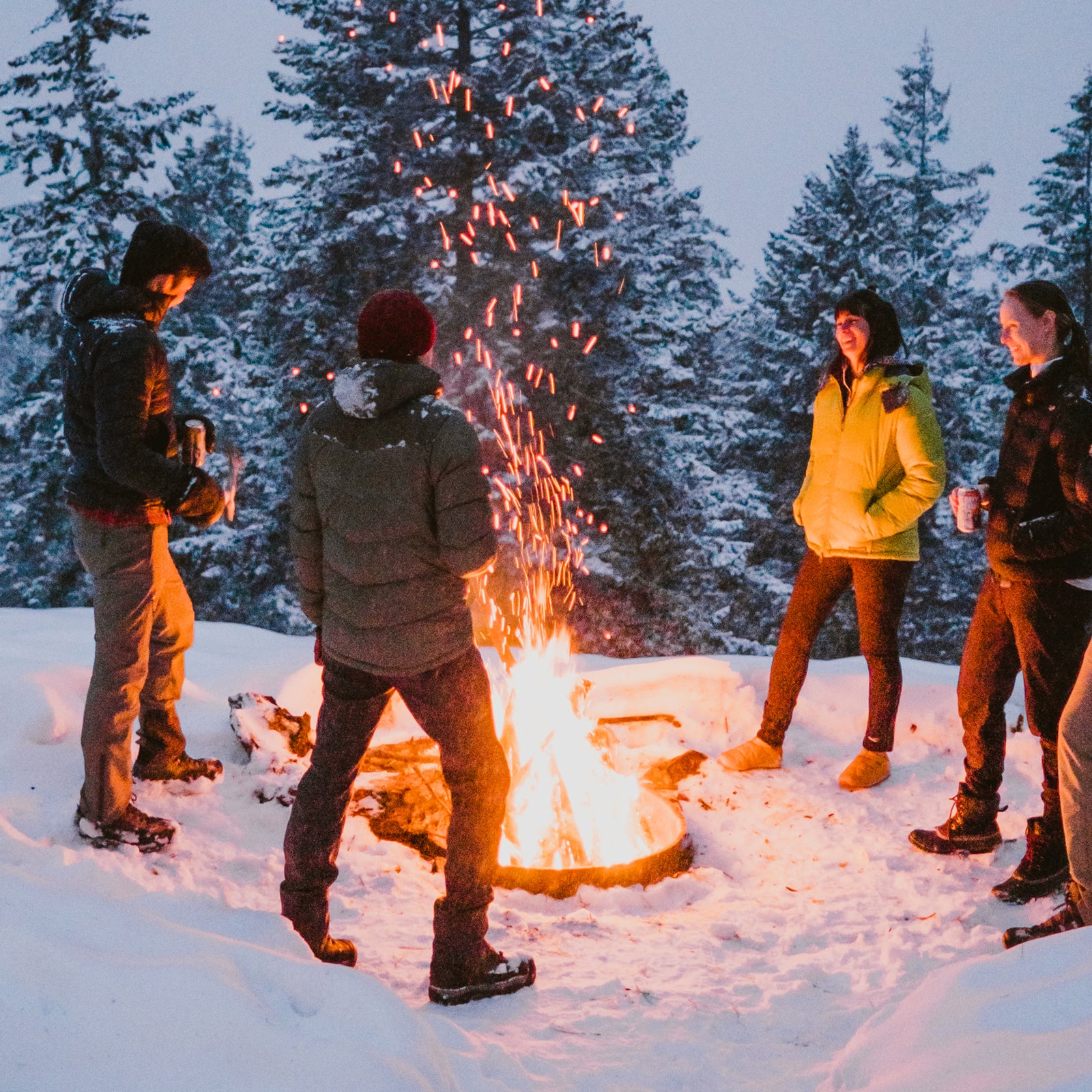 Outside editors huddled around fires, went on hikes, and made better coffee to get through it all.