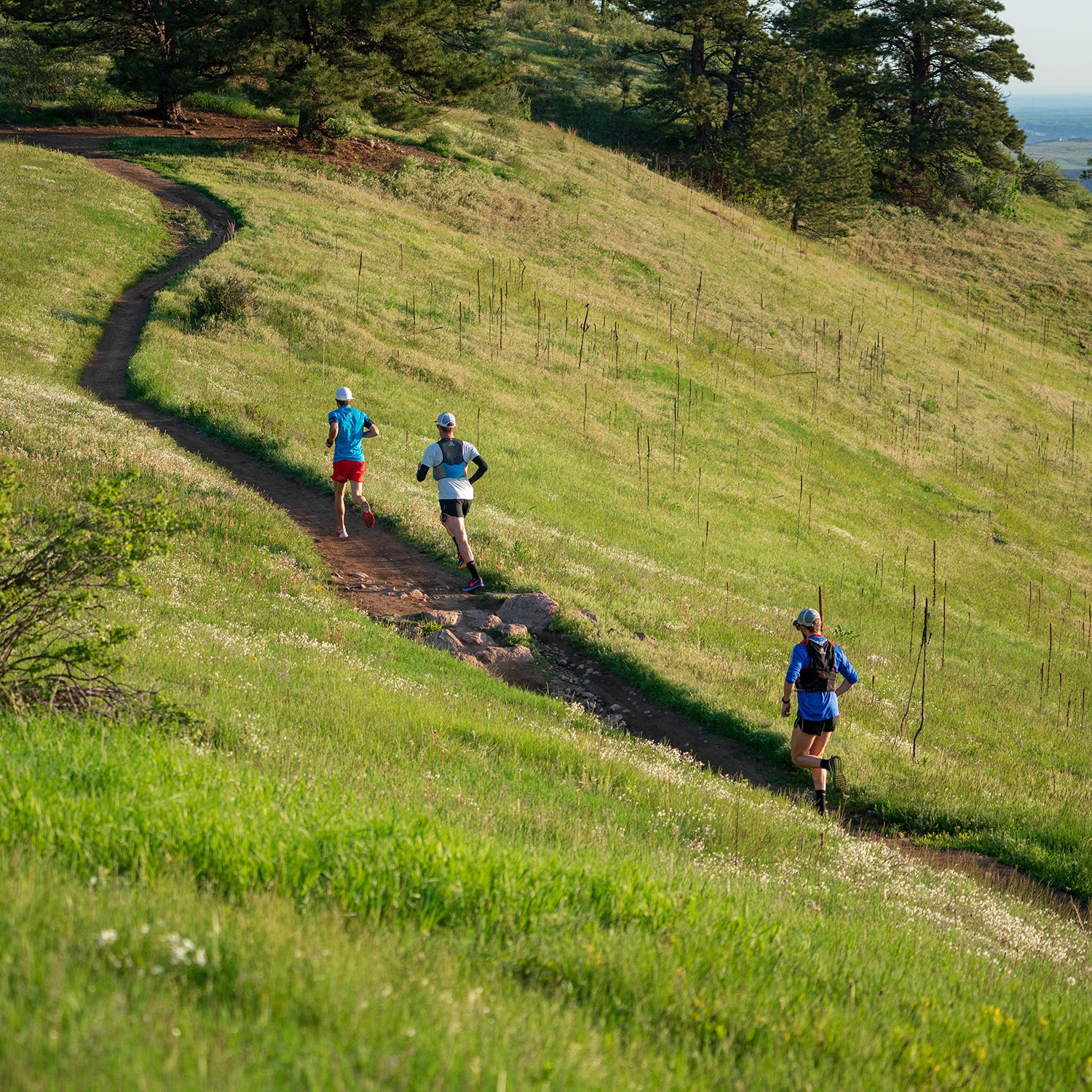 The power of running with others is that it can make a hard effort feel good, or at least less bad.