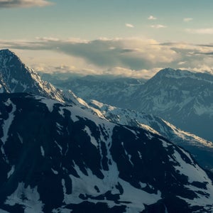 The Knik Glacier in Alaska’s Chugach Mountains