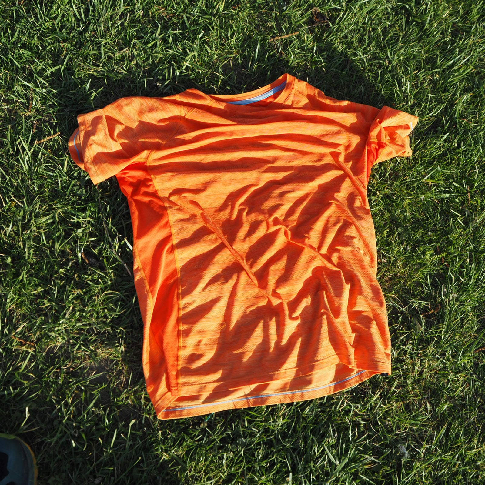 The Hot Shot manages moisture just as well as merino wool and dries just as fast, but has held up to my testing abuse.