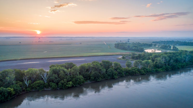 Missouri River at Brownville, Nebraska