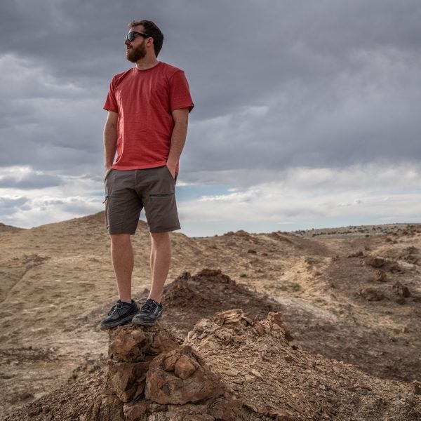 By throwing on a simple and understated T-shirt, I can spend more time adventuring.