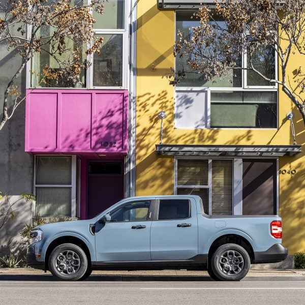 At under 200 inches long, the Maverick is a genuinely compact vehicle.