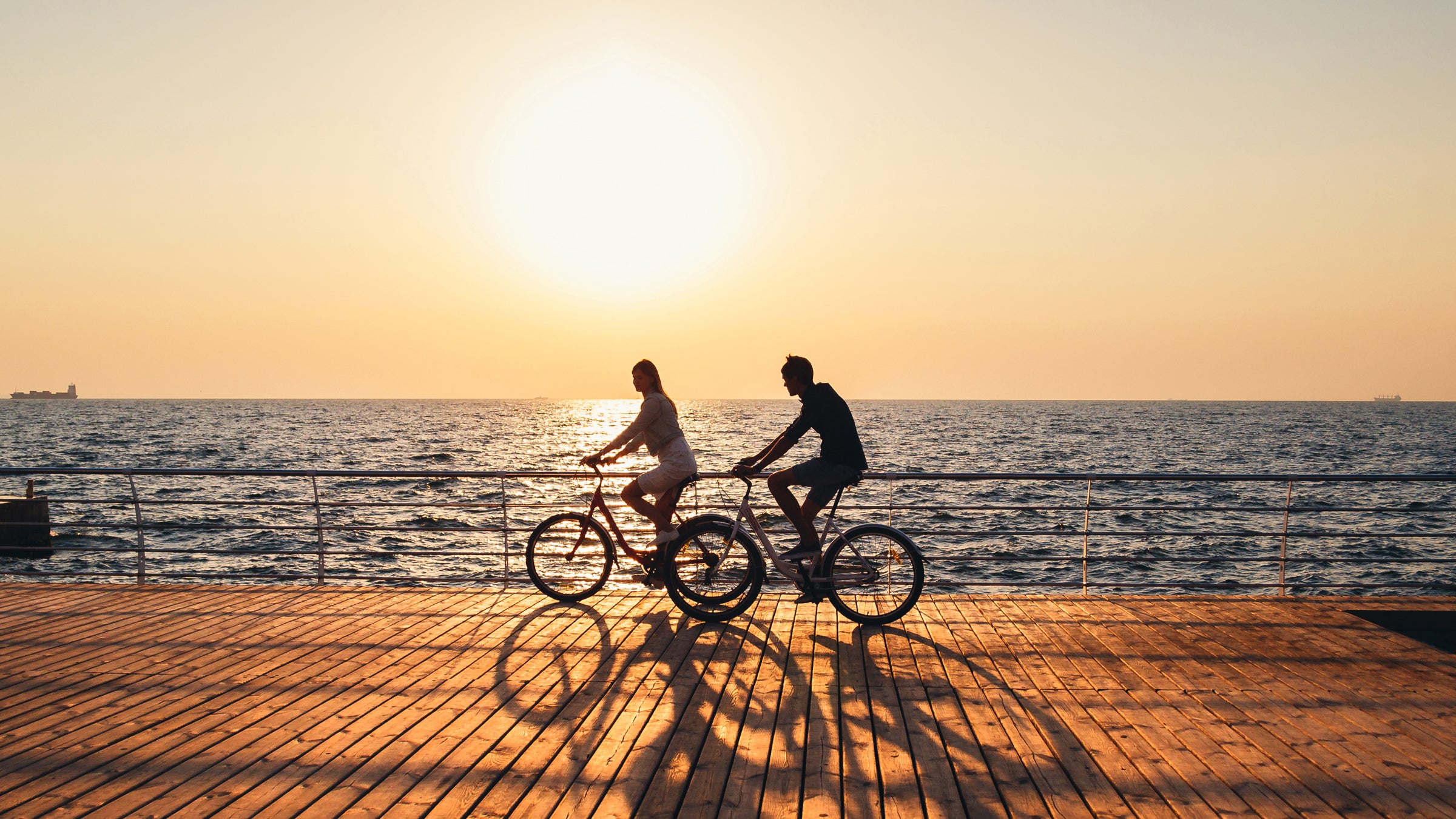 girls on bicycles