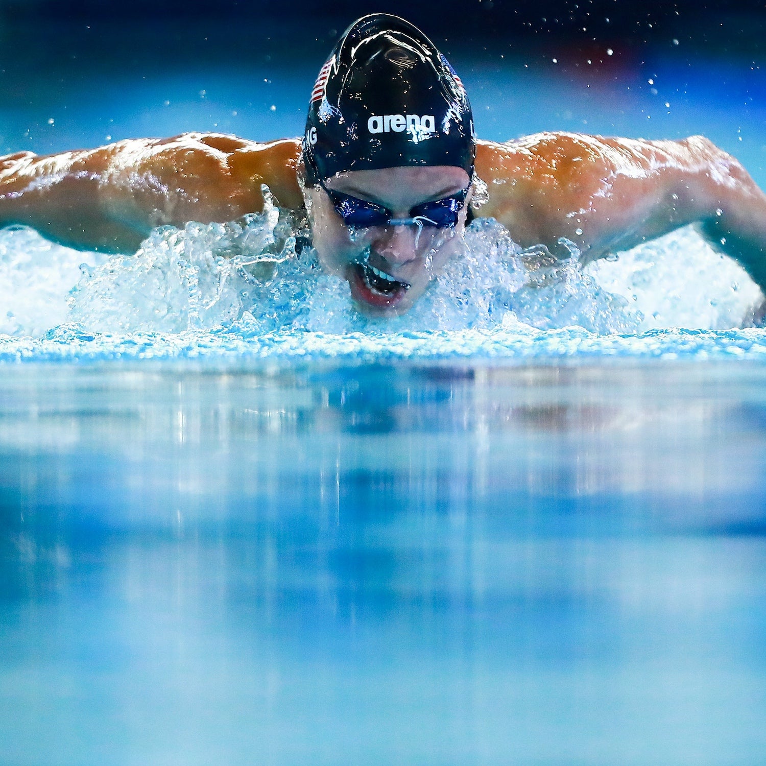 Jessica Long swimming