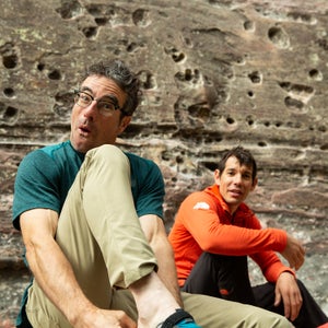 Cedar Wright and Alex Honnold