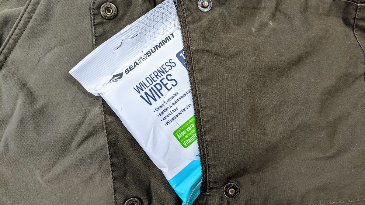 I Never Go Anywhere Without Sea to Summit’s Wilderness Wipes