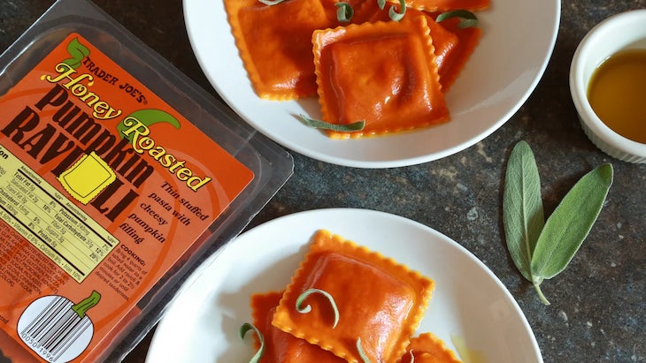 pumpkin ravioli