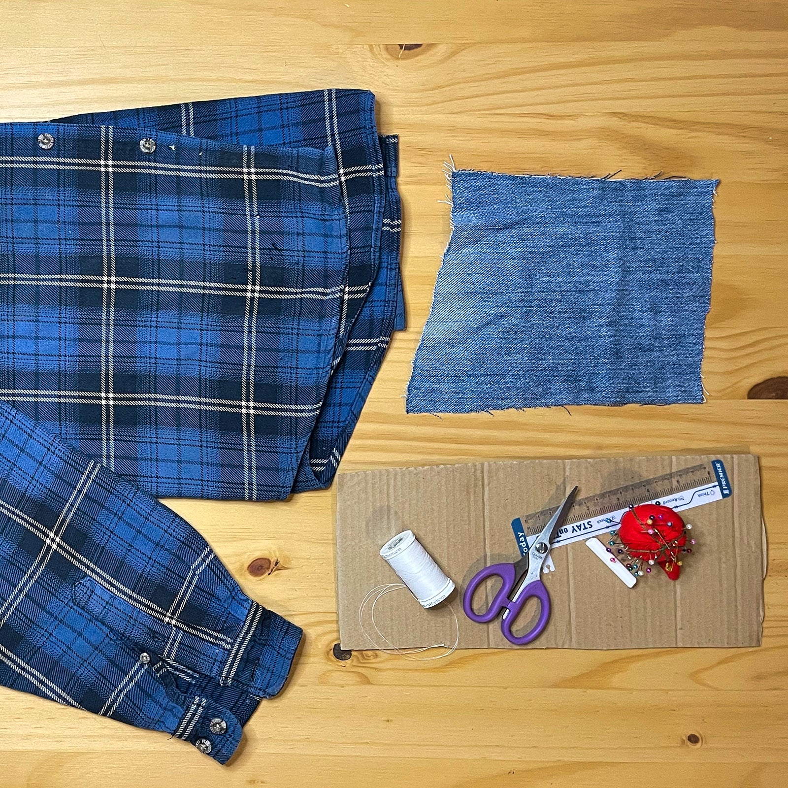 How to Patch a WornOut Elbow on Your Shirt Outside Online