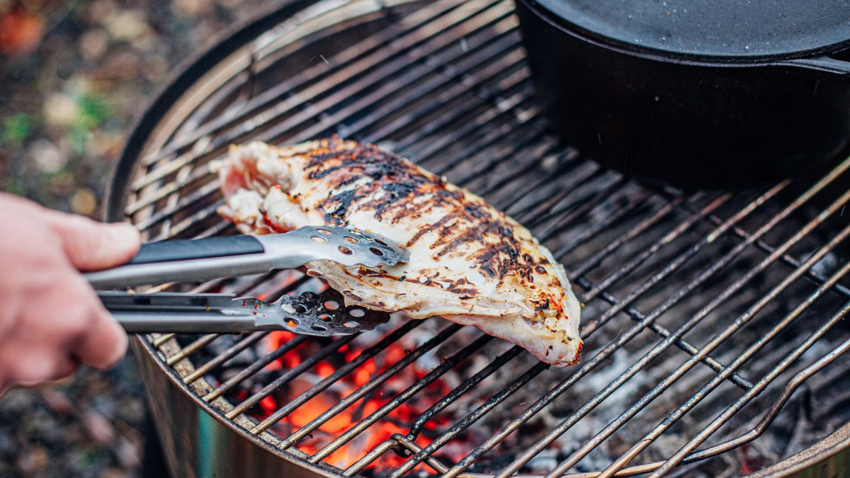 How to Cook a Turkey over Charcoal Project Isabella