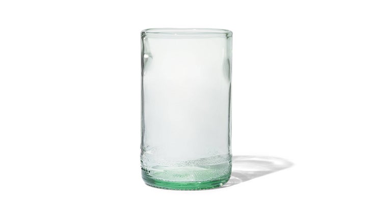Neutrall’s eight-ounce glasses are carbon-neutral, thanks to offsets, and made from upcycled glassware, so you can sip your gin and tonic guilt-free. Bonus: they’re dishwasher-safe.