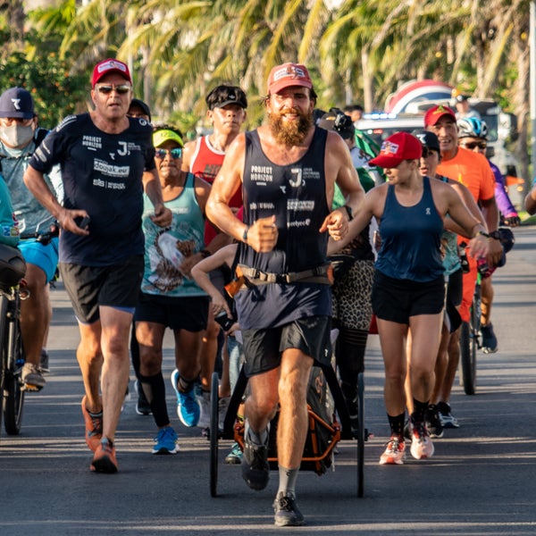 what you missed german forrest gump completes round the world triathlon outside online