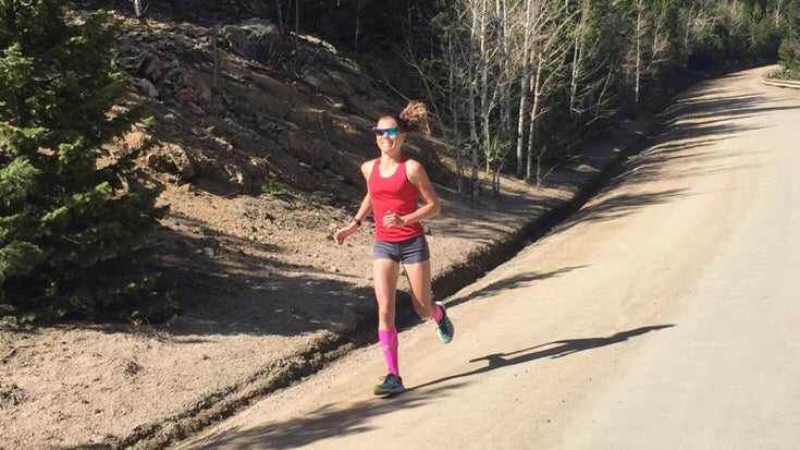 Lindsay Flanagan downhill training