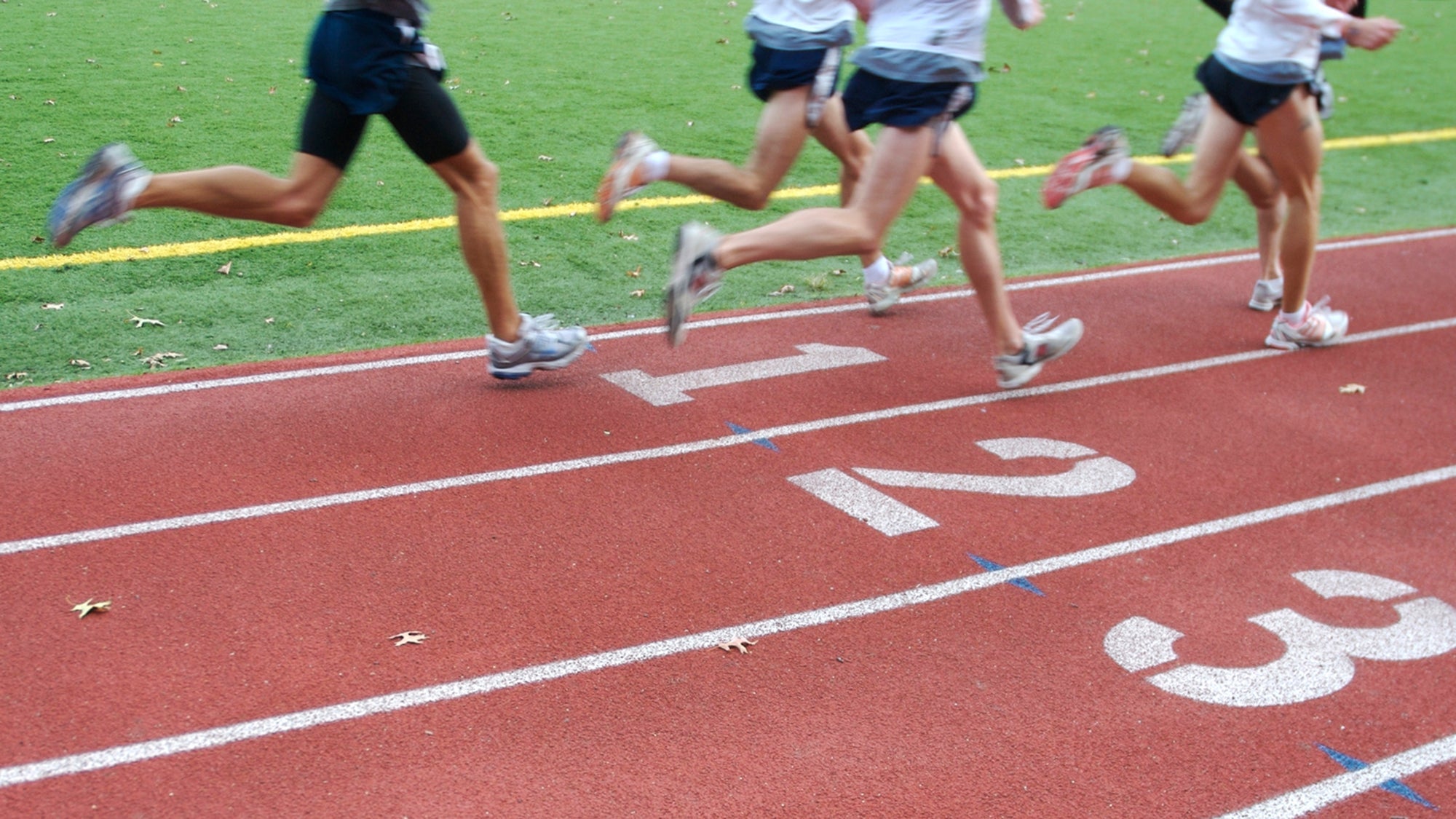 group interval training on track