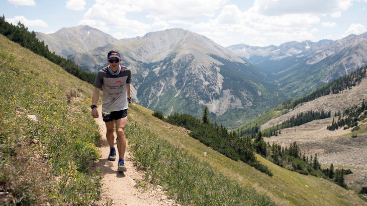Ian Sharman hiking