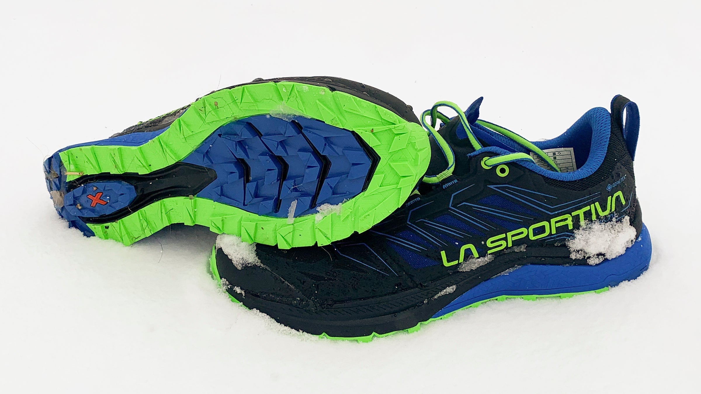 La Sportiva Jackal GTX on snow