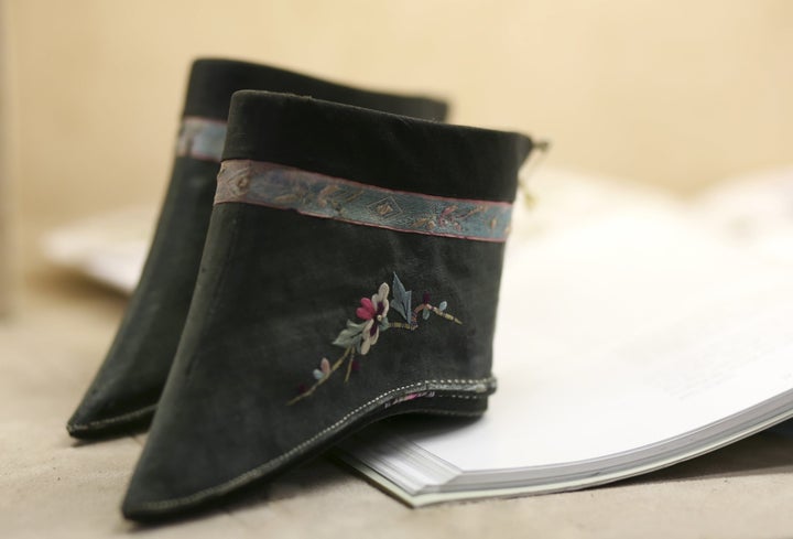Lotus Shoes used for Women with bound feet