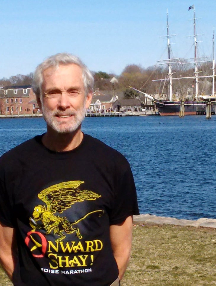 Amby Burfoot Mystic River