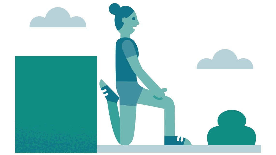 couch stretch illustration