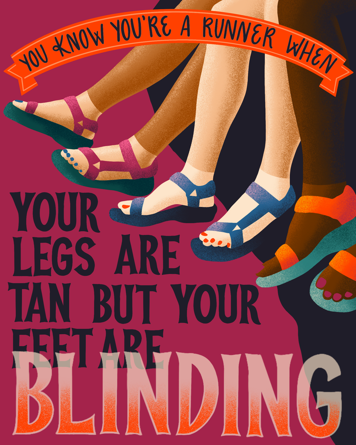 You Know You're a Runner When Tanlines