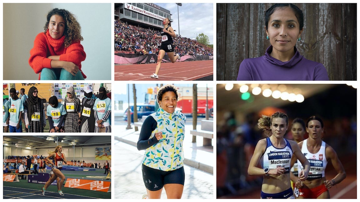 Collage of women featured in the story.