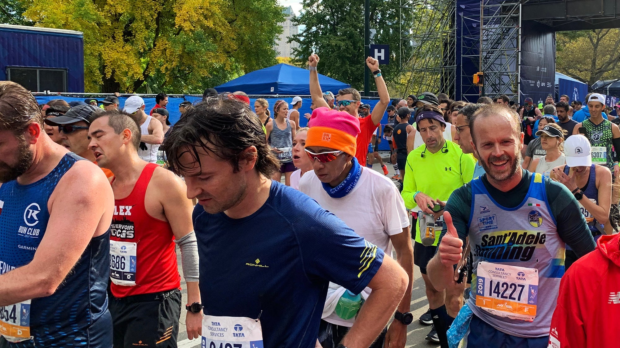 marathon finishers NYCM 19