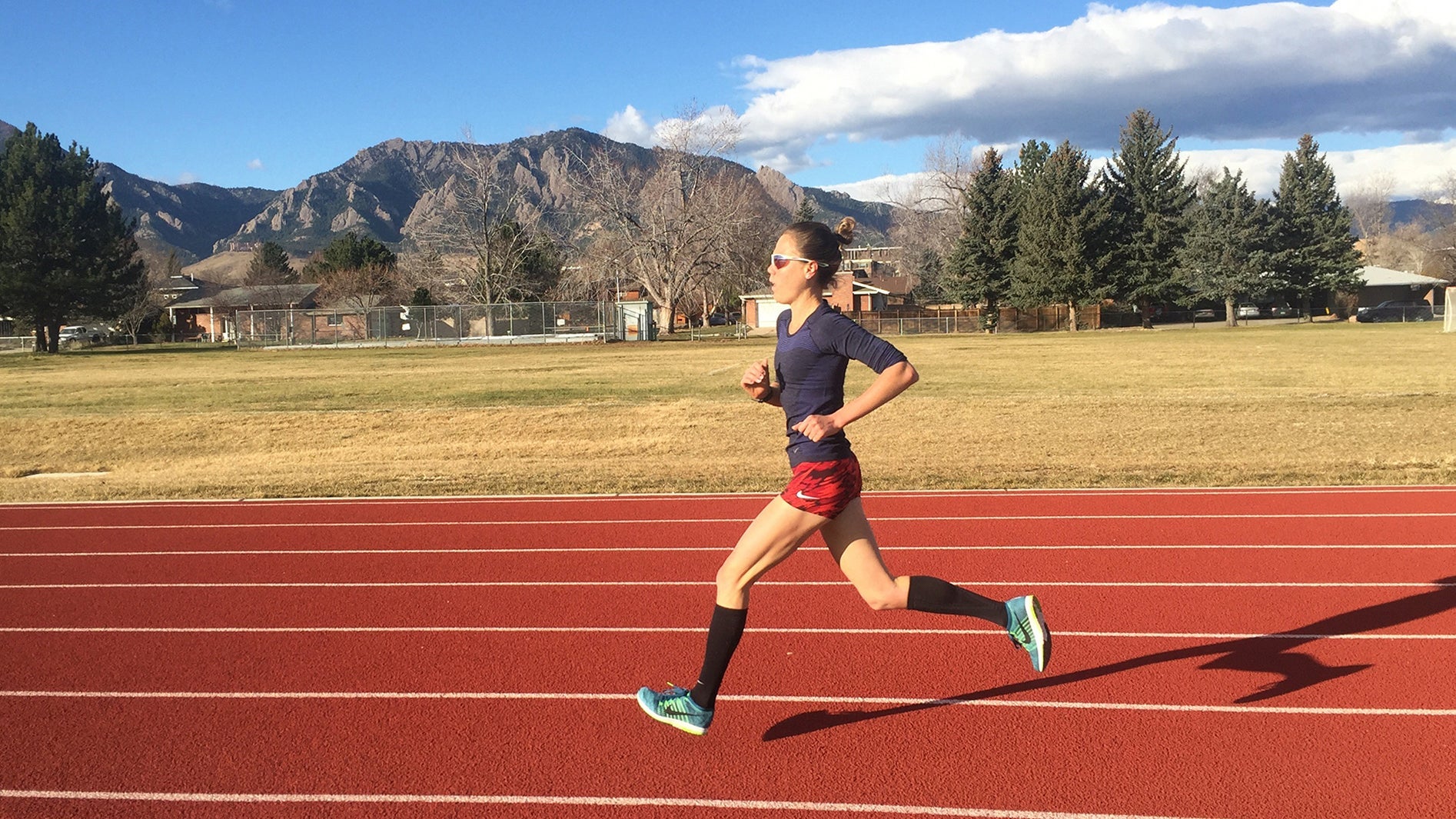 Lindsay Flanagan track training