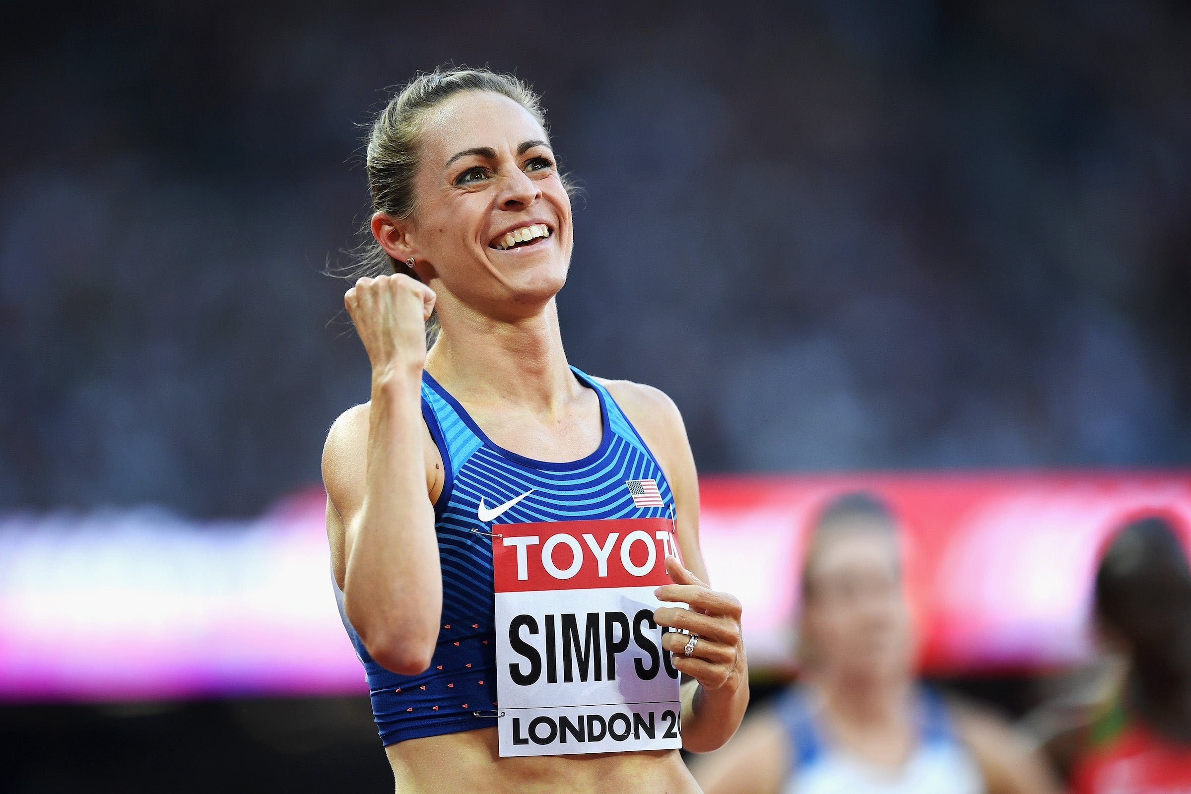 Jenny Simpson Dog