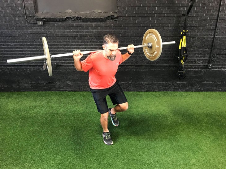 unilateral squat