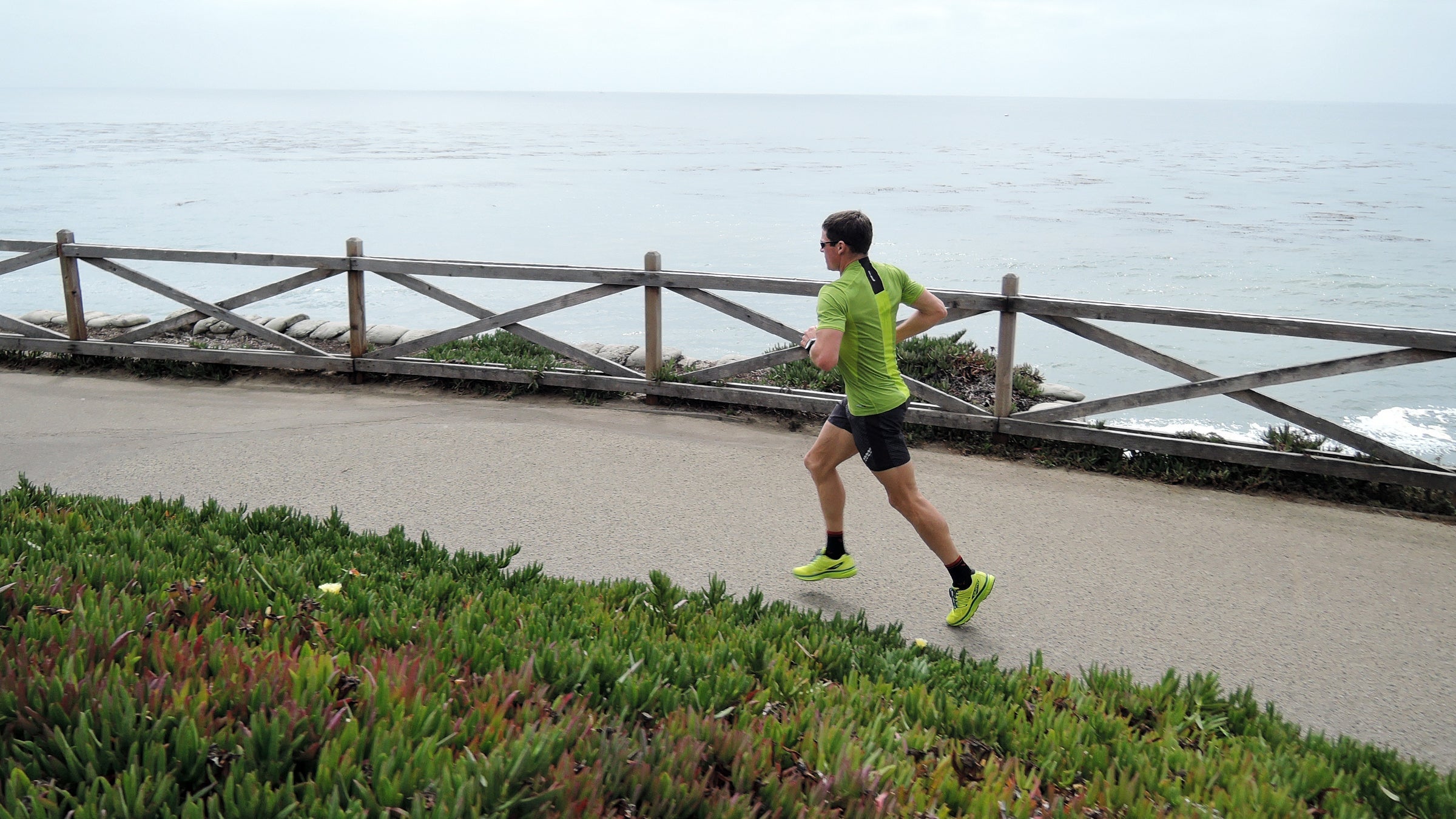 Max King on a run in California.