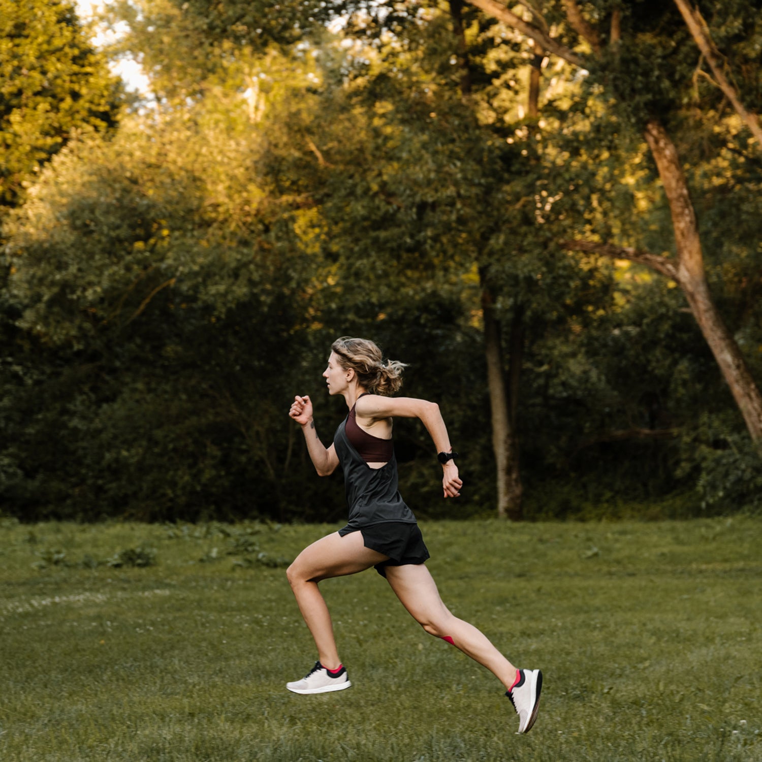 Runner in the park