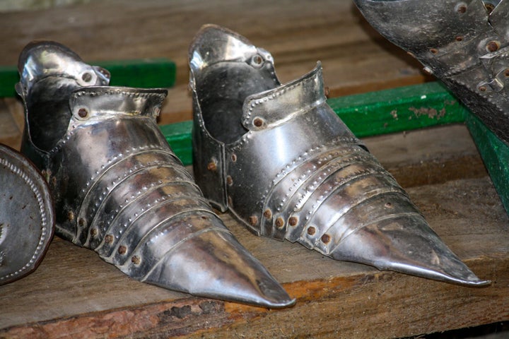 Iron knight sabatons