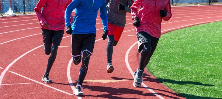 speed work before marathon training
