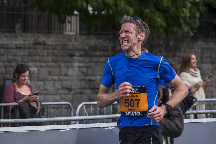 struggling mid race